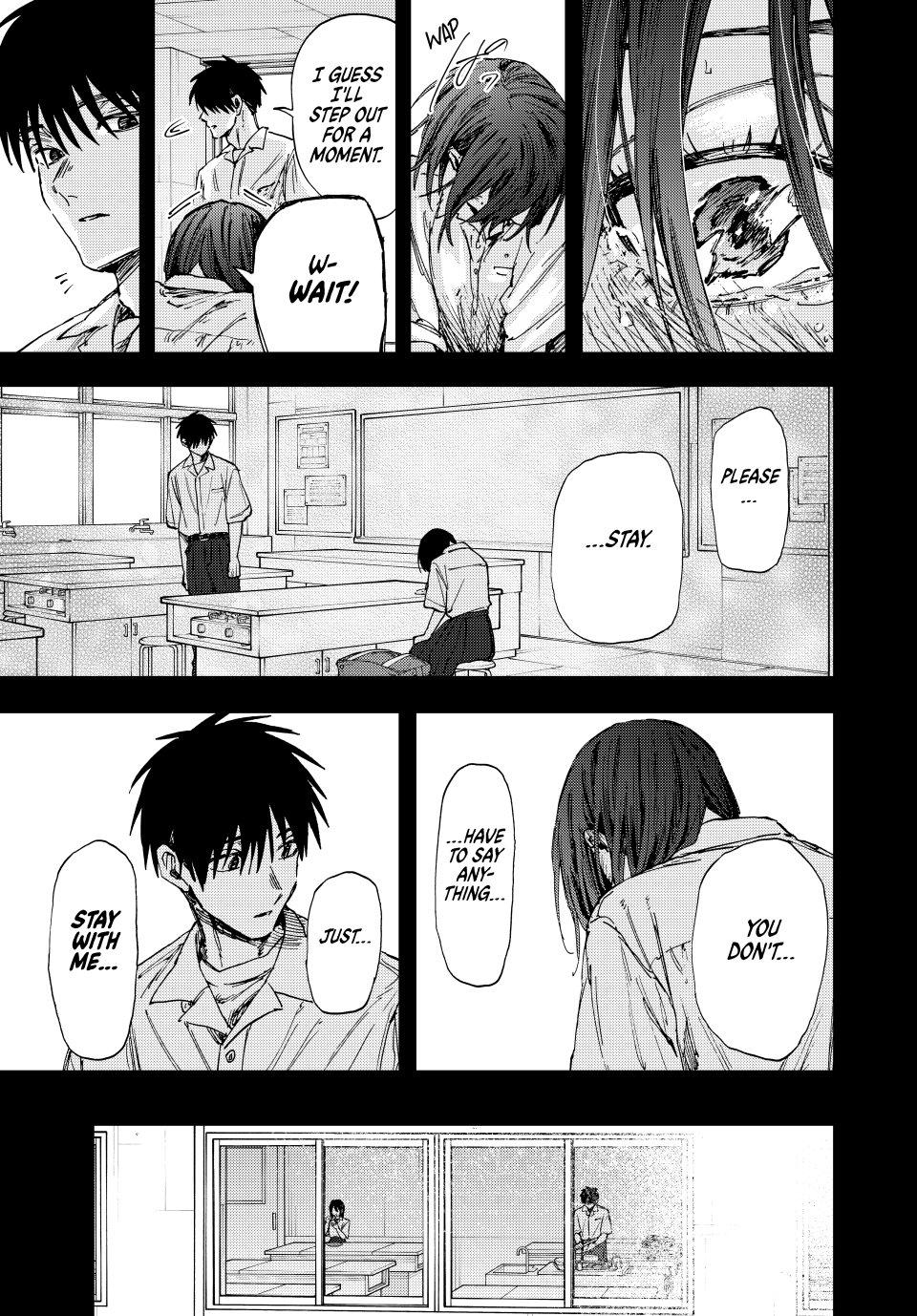 The Fragrant Flower Bloom with Dignity Manga Chapter 154 page 25 - Kyoko and Keiichiro
