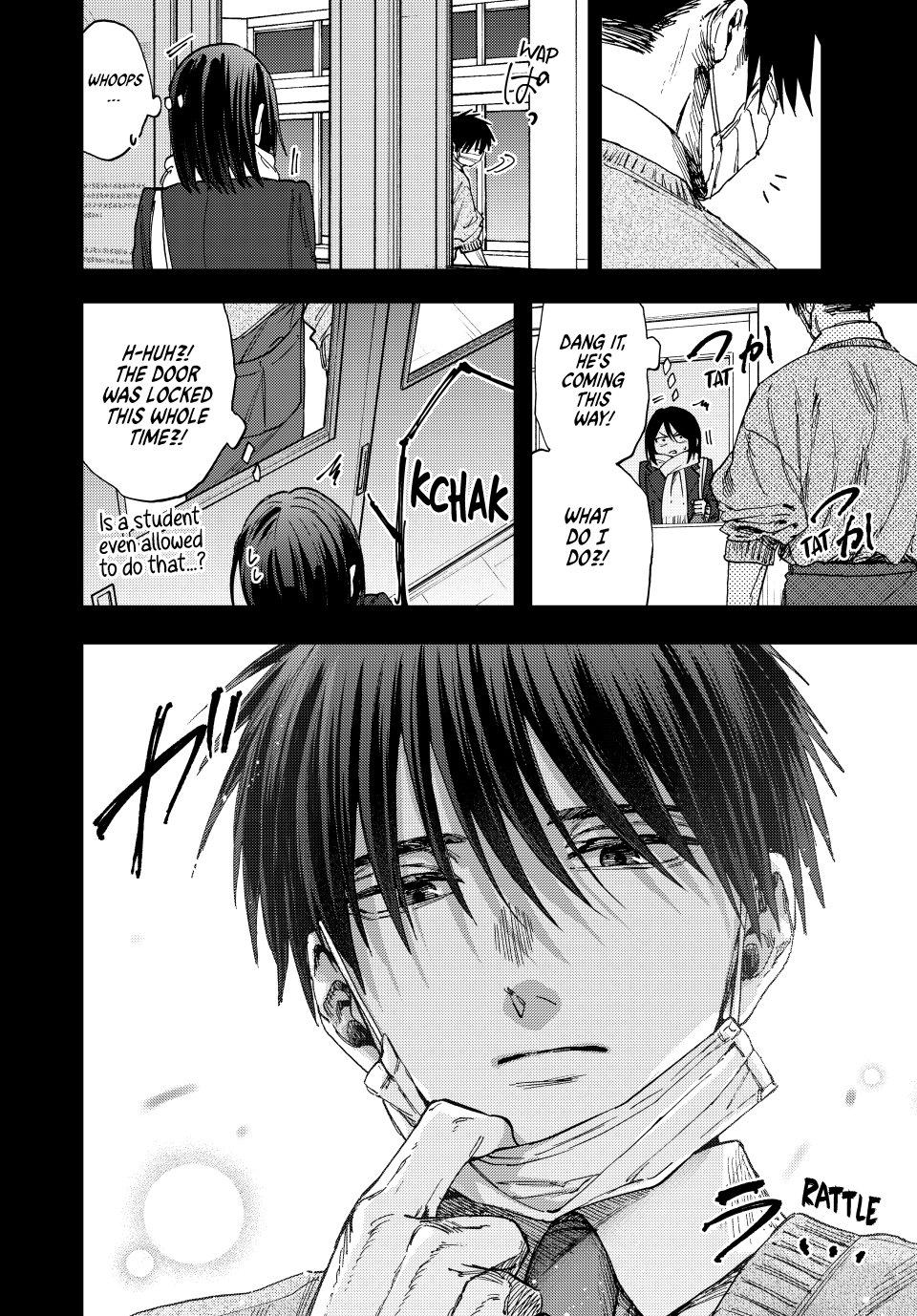 The Fragrant Flower Bloom with Dignity Manga Chapter 154 page 4 - Kyoko and Keiichiro