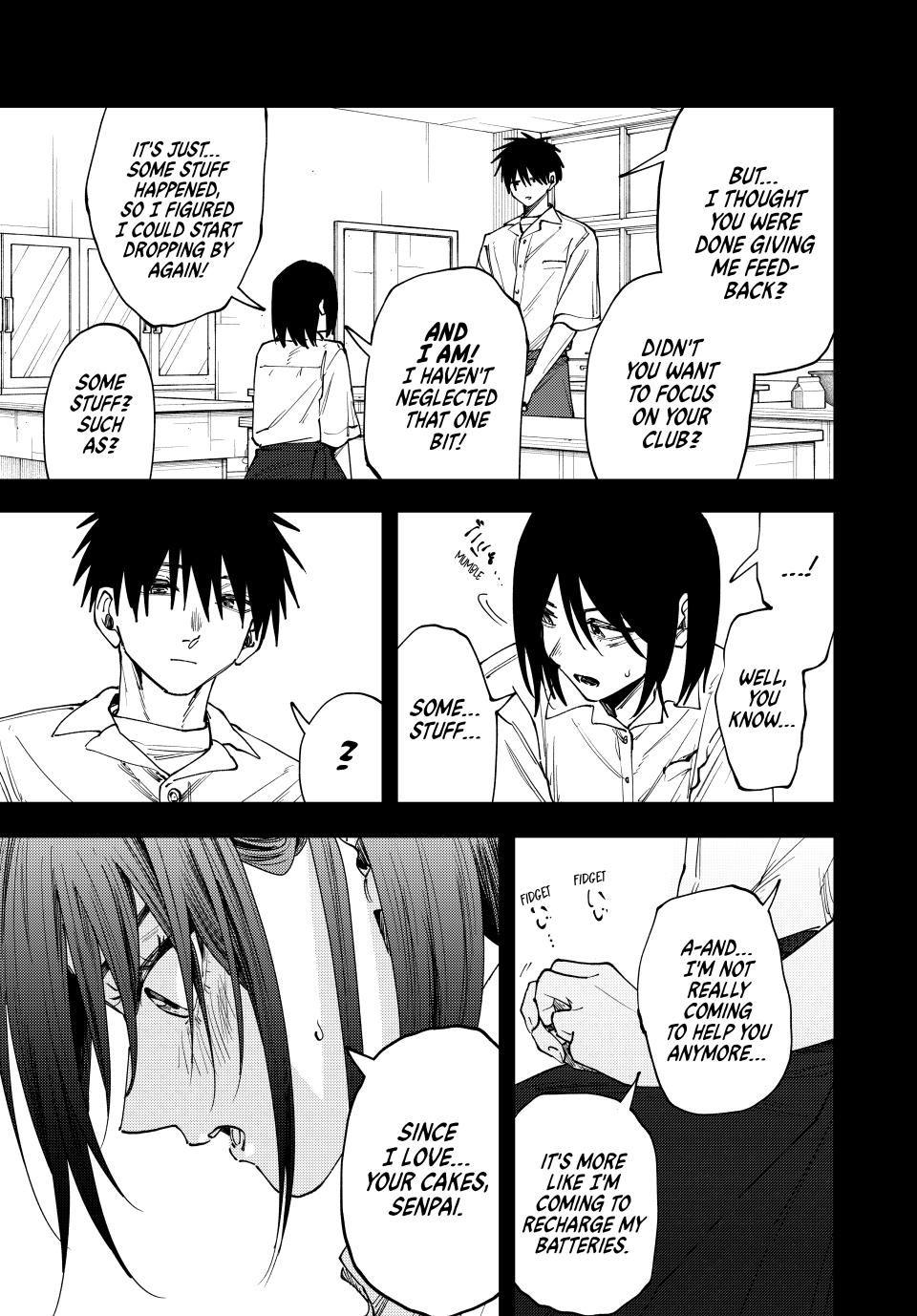 The Fragrant Flower Bloom with Dignity Manga Chapter 155 page 11 - Keiichiro and Kyoko