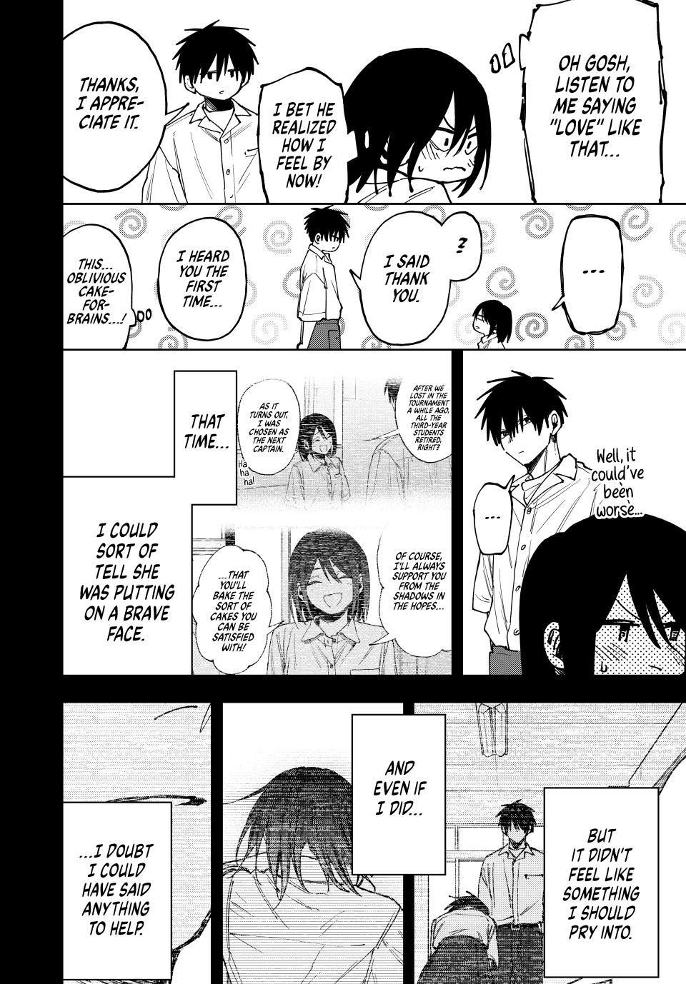 The Fragrant Flower Bloom with Dignity Manga Chapter 155 page 12 - Keiichiro and Kyoko