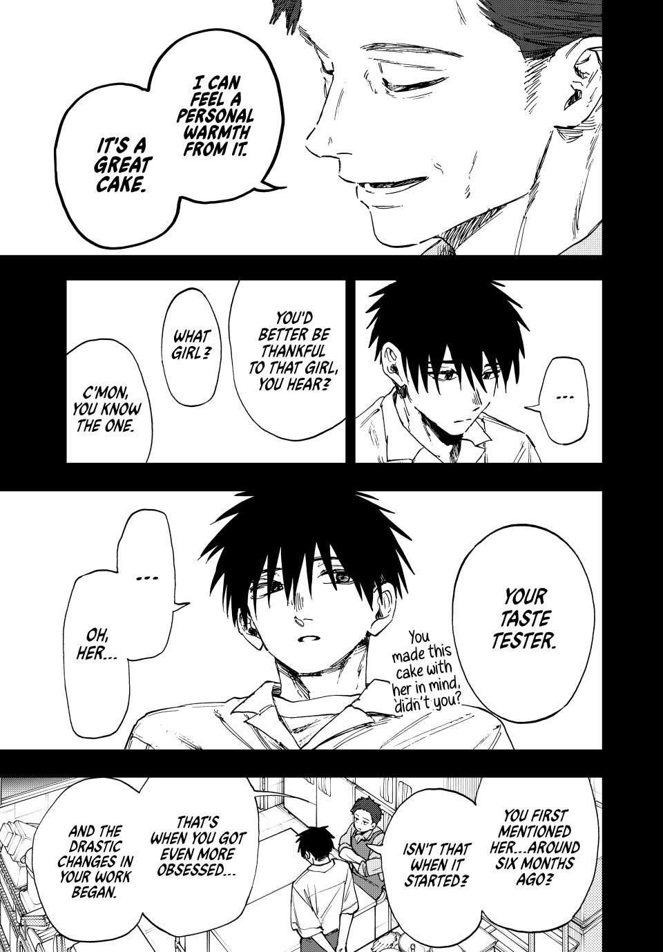 The Fragrant Flower Bloom with Dignity Manga Chapter 155 page 5 - Keiichiro and Kyoko