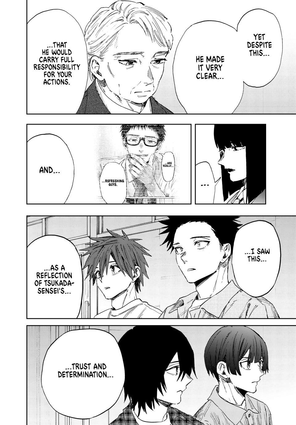 The Fragrant Flower Bloom with Dignity Manga Chapter 174 page 6 - Trust and Determination