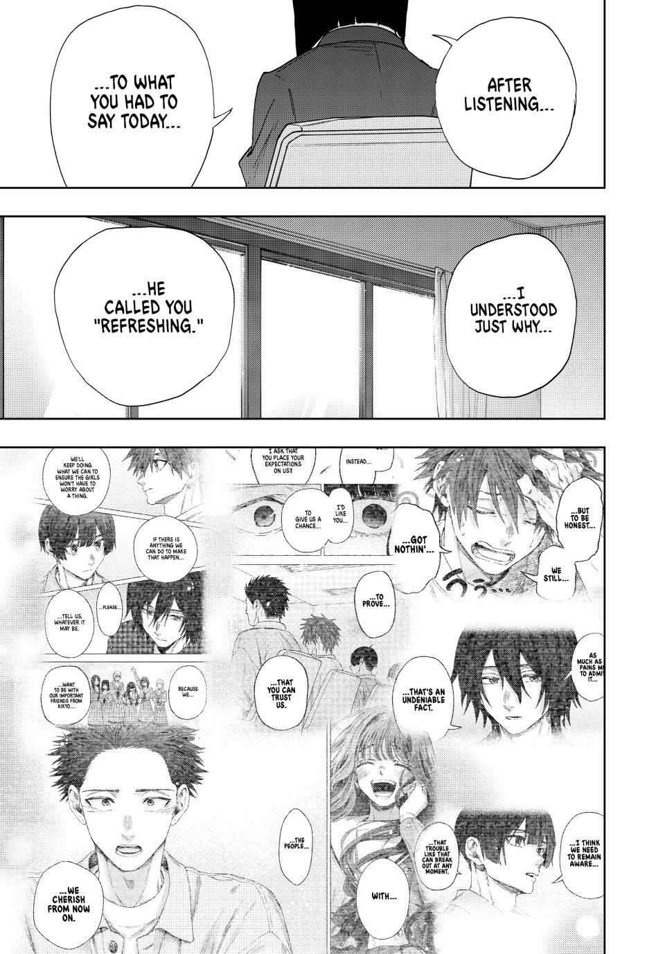 The Fragrant Flower Bloom with Dignity Manga Chapter 174 page 9 - Trust and Determination