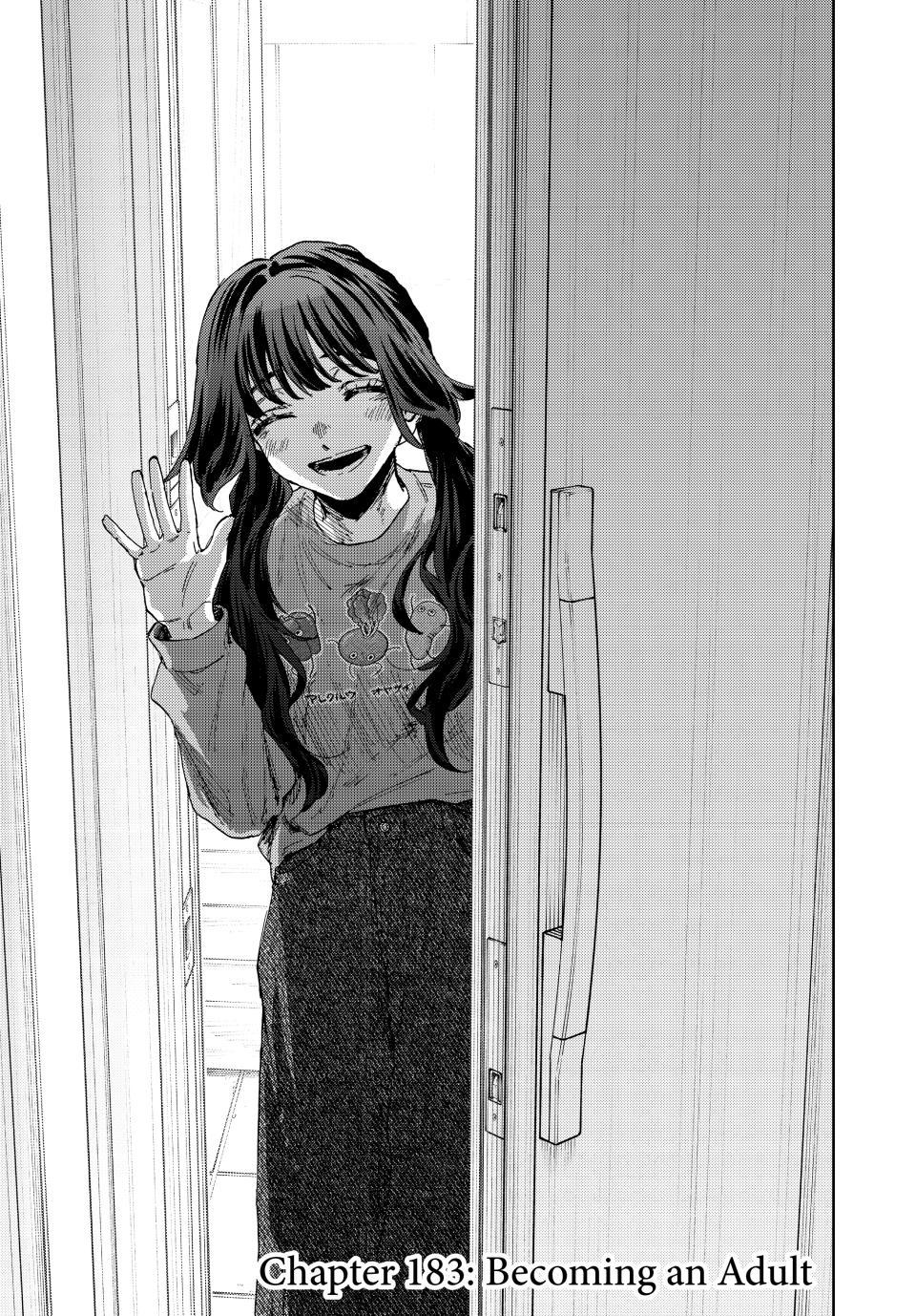 The Fragrant Flower Bloom with Dignity Manga Chapter 183 page 1 - Becoming an Adult