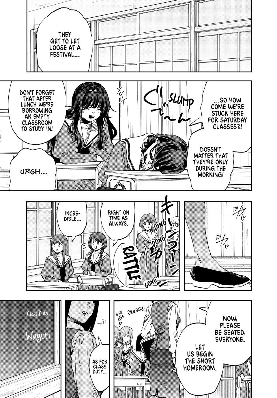 The Fragrant Flower Bloom with Dignity Manga Chapter 187 page 3 - To Where the Sun Reaches