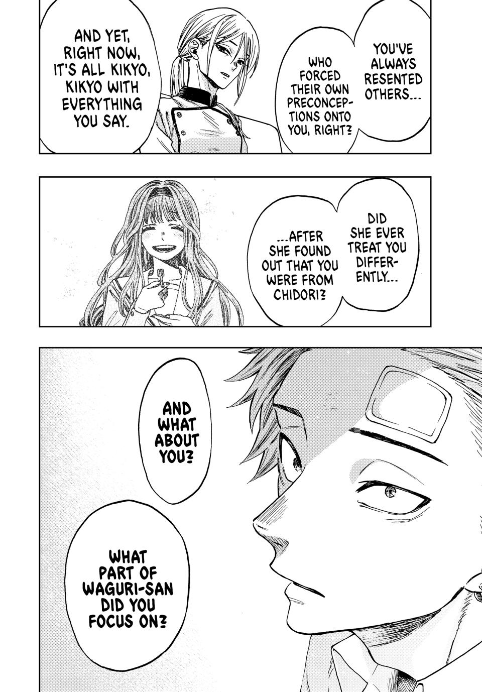 The Fragrant Flower Bloom with Dignity Manga Chapter 2 page 38 - Chidori and Kikyo