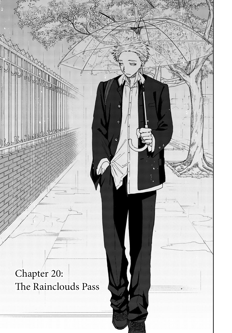 The Fragrant Flower Bloom with Dignity Manga Chapter 20 page 1 - The Rain Clouds Pass