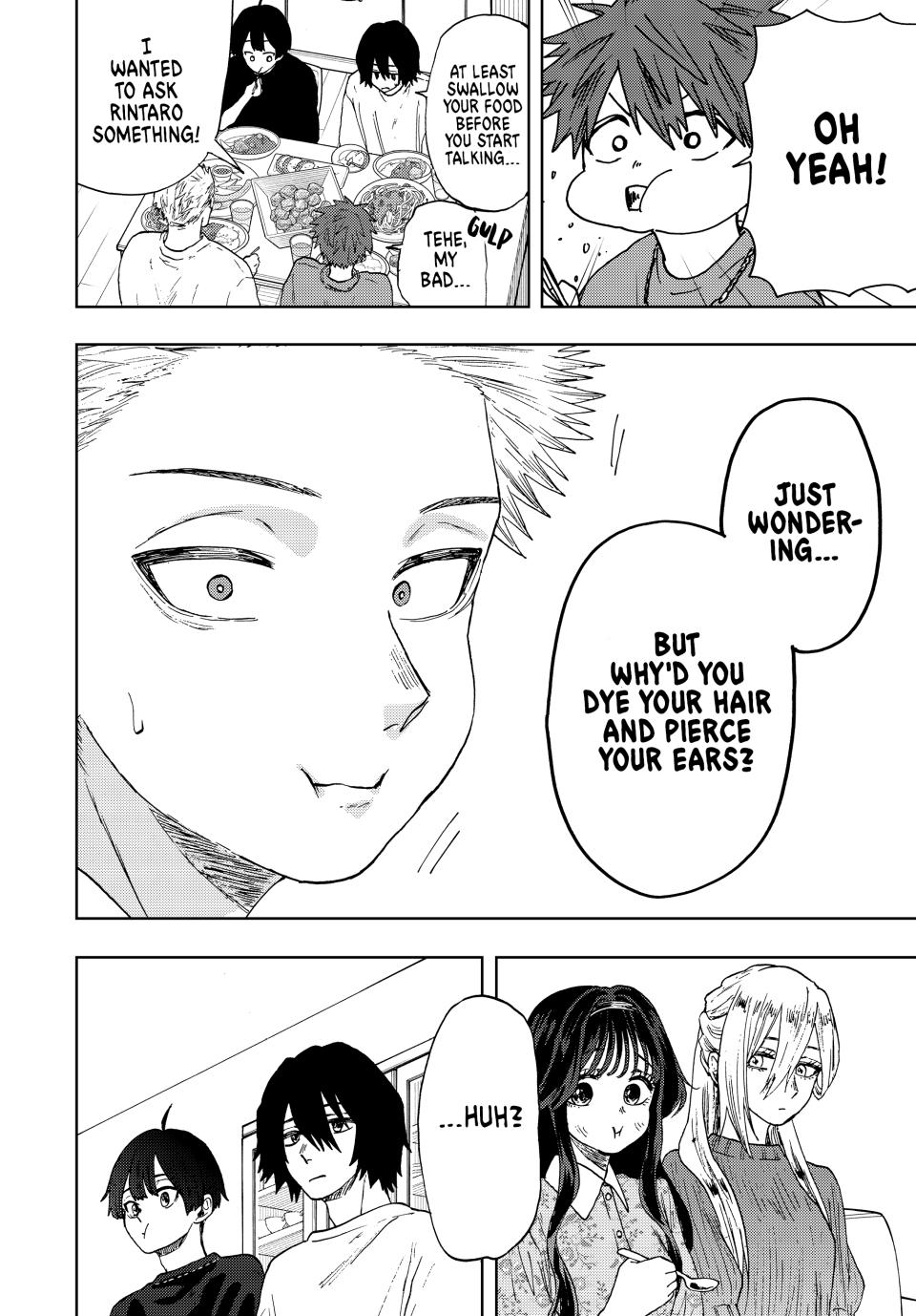 The Fragrant Flower Bloom with Dignity Manga Chapter 21 page 10 - Blond Hair and Pierced Ears