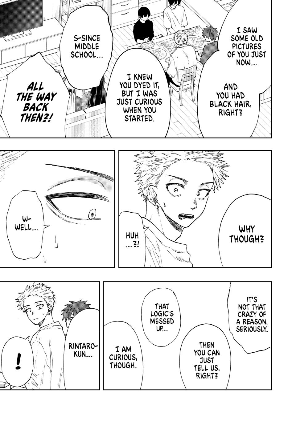 The Fragrant Flower Bloom with Dignity Manga Chapter 21 page 11 - Blond Hair and Pierced Ears