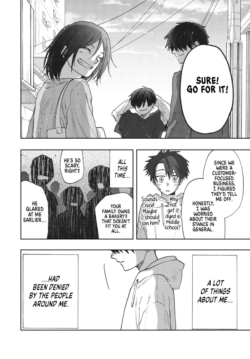 The Fragrant Flower Bloom with Dignity Manga Chapter 21 page 16 - Blond Hair and Pierced Ears