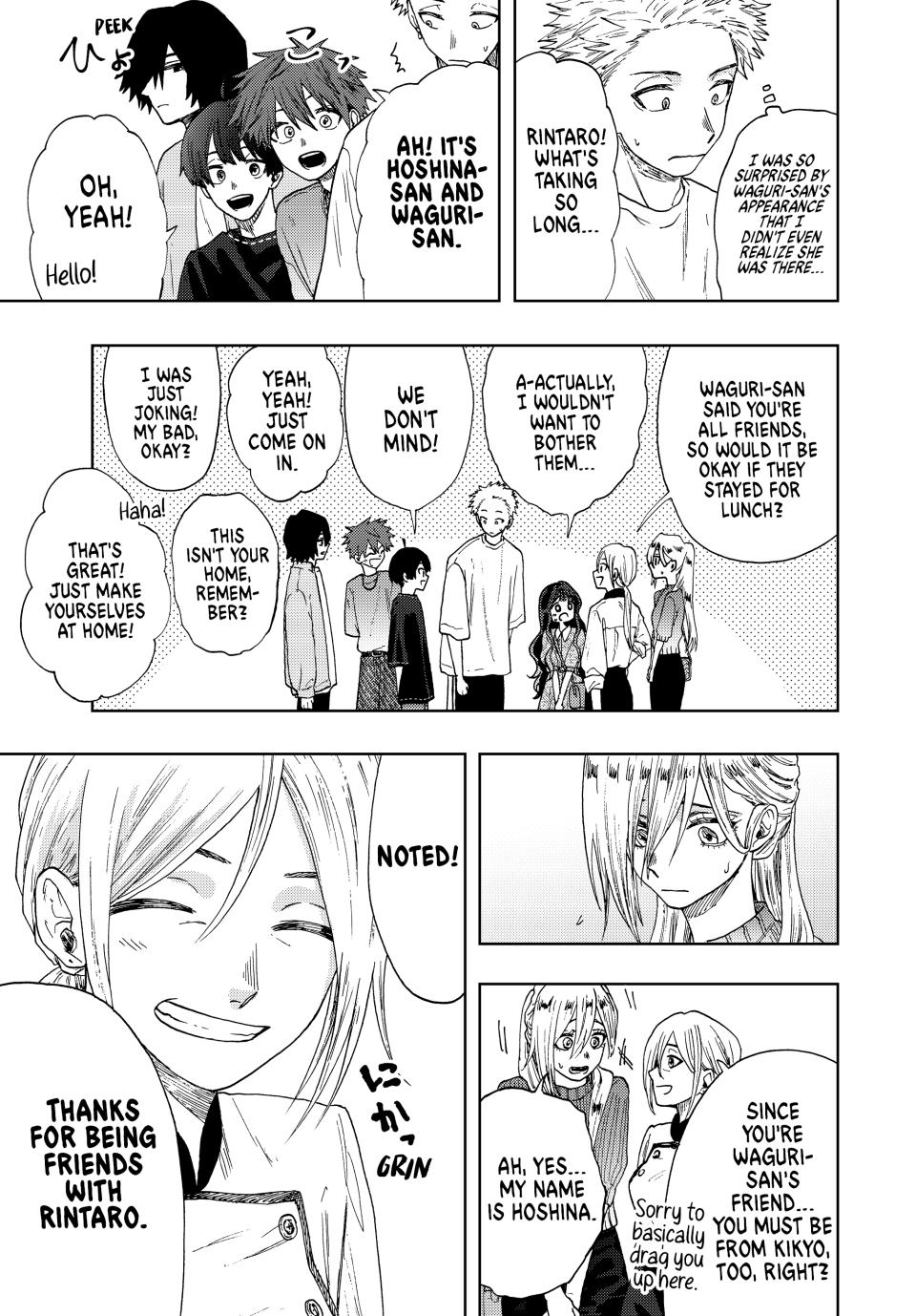 The Fragrant Flower Bloom with Dignity Manga Chapter 21 page 3 - Blond Hair and Pierced Ears