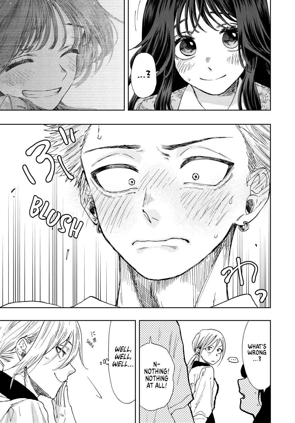 The Fragrant Flower Bloom with Dignity Manga Chapter 21 page 5 - Blond Hair and Pierced Ears
