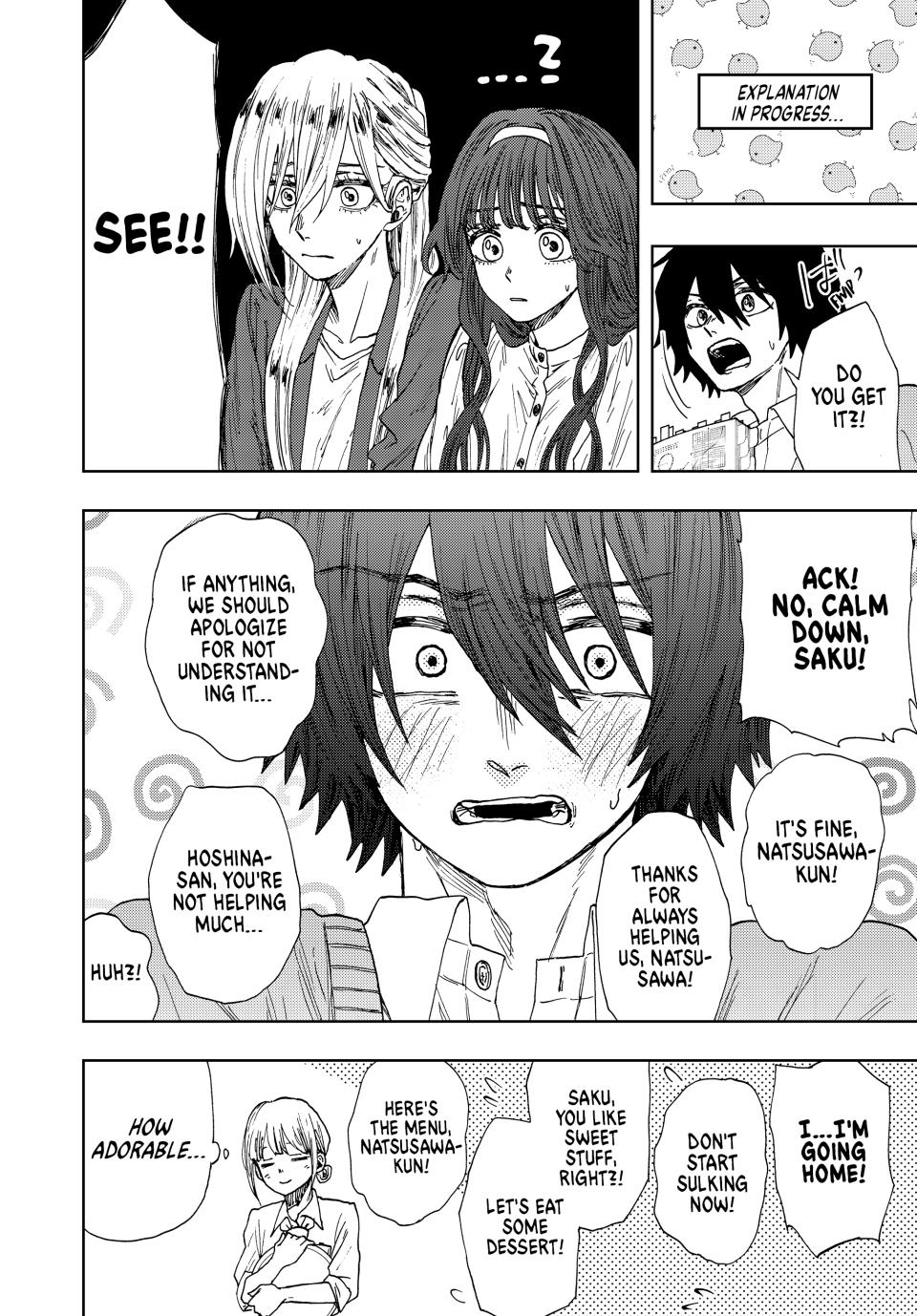 The Fragrant Flower Bloom with Dignity Manga Chapter 23 page 22 - Six Person Study Group