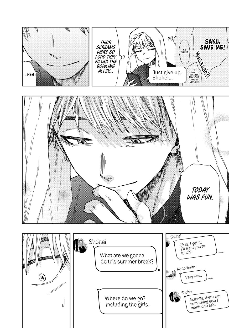 The Fragrant Flower Bloom with Dignity Manga Chapter 26 page 18 - Yorita and Rintaro