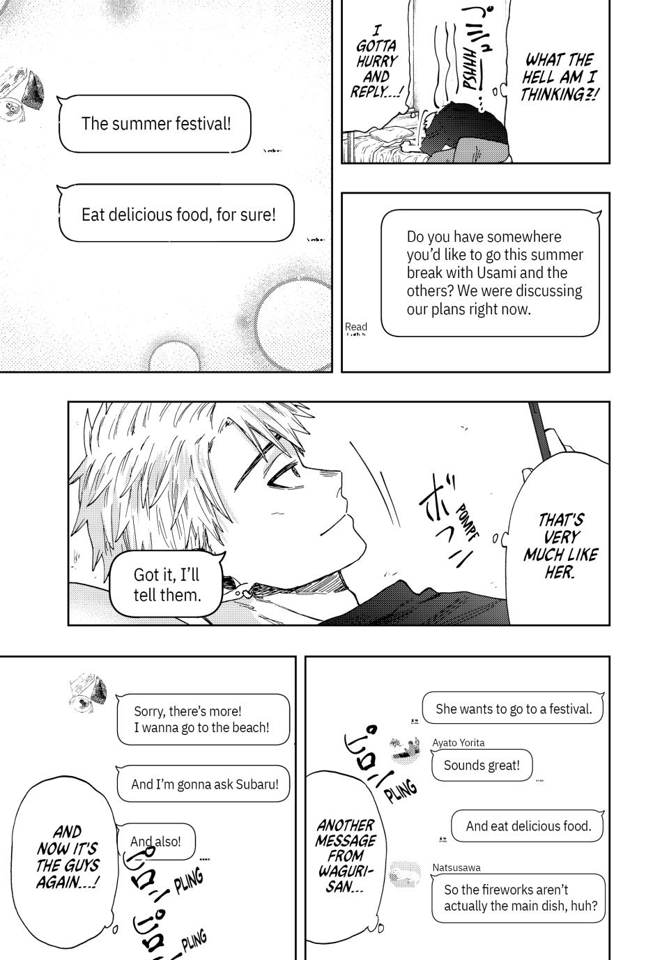 The Fragrant Flower Bloom with Dignity Manga Chapter 27 page 11 - Group Chat
