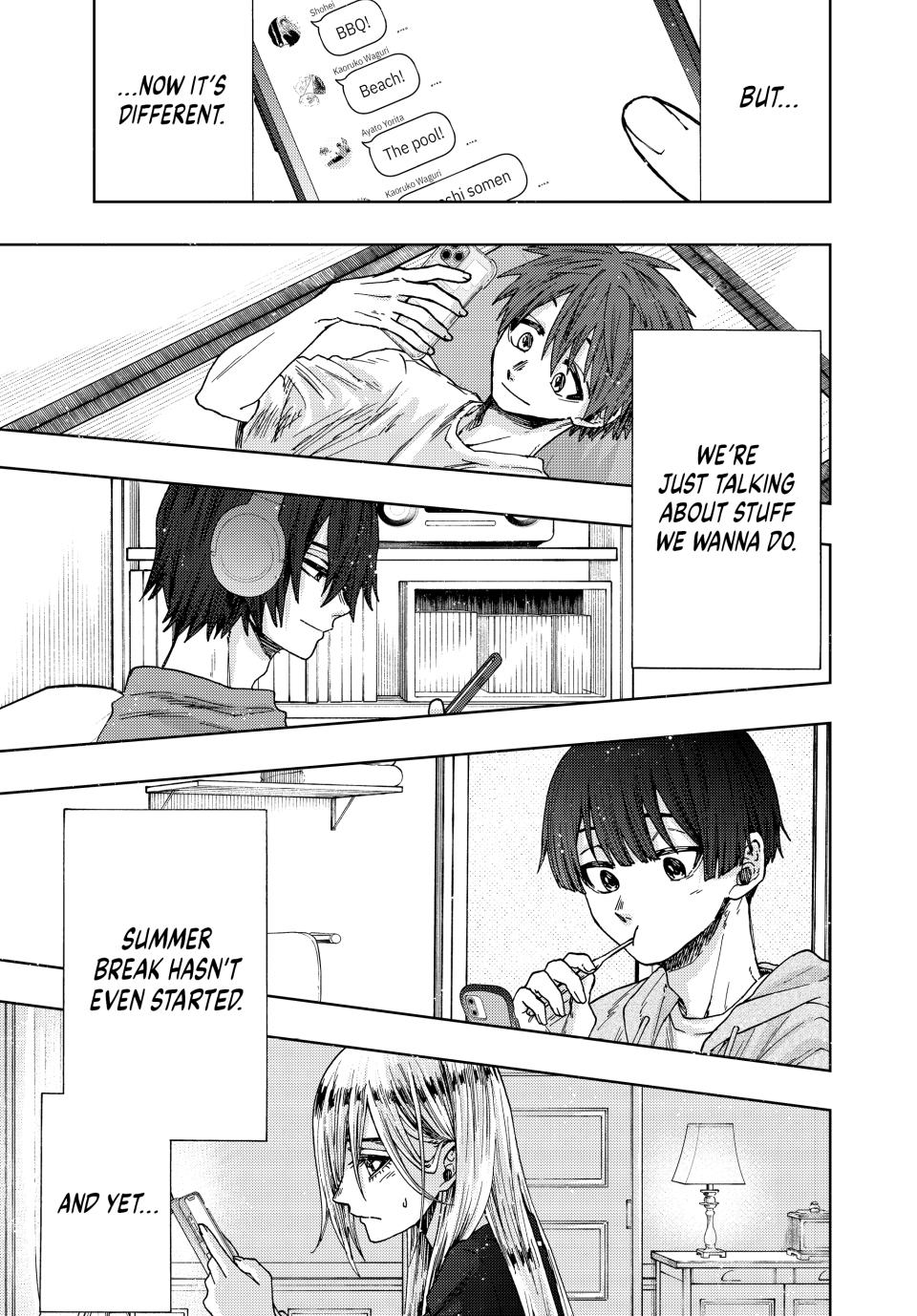 The Fragrant Flower Bloom with Dignity Manga Chapter 27 page 15 - Group Chat