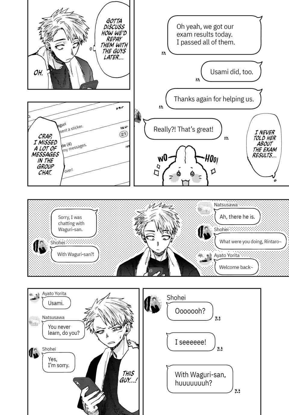 The Fragrant Flower Bloom with Dignity Manga Chapter 27 page 8 - Group Chat