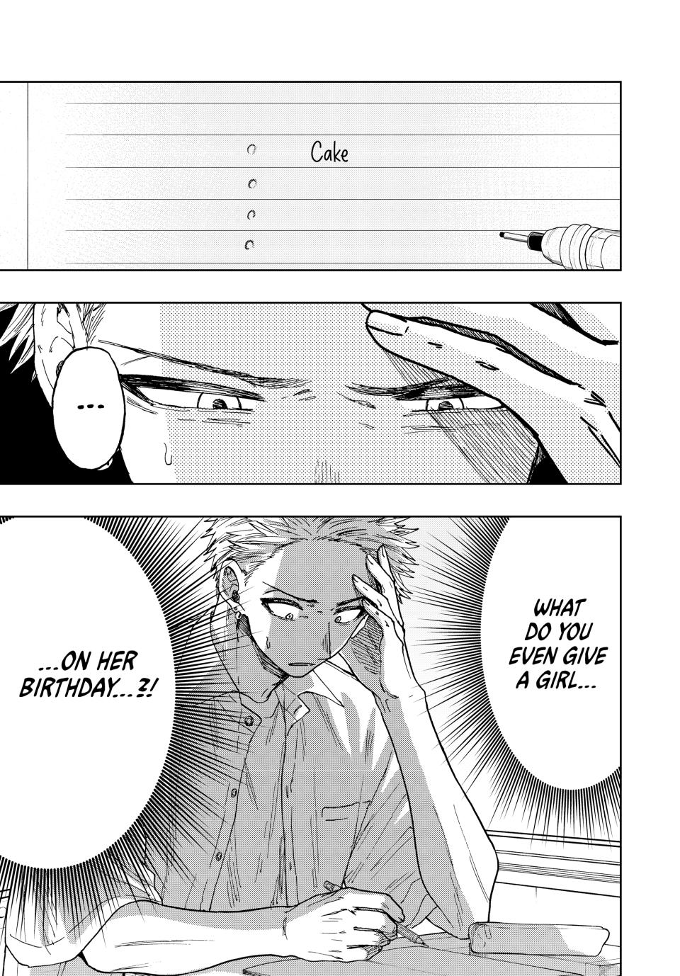 The Fragrant Flower Bloom with Dignity Manga Chapter 28 page 1 - Waguri-san's Birthday