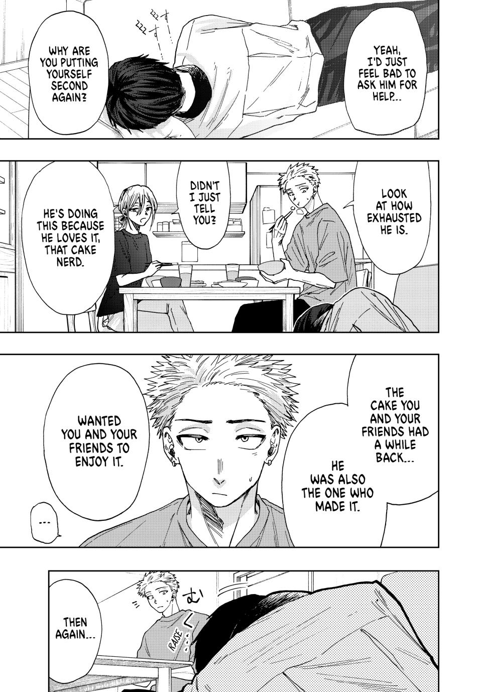 The Fragrant Flower Bloom with Dignity Manga Chapter 28 page 15 - Waguri-san's Birthday