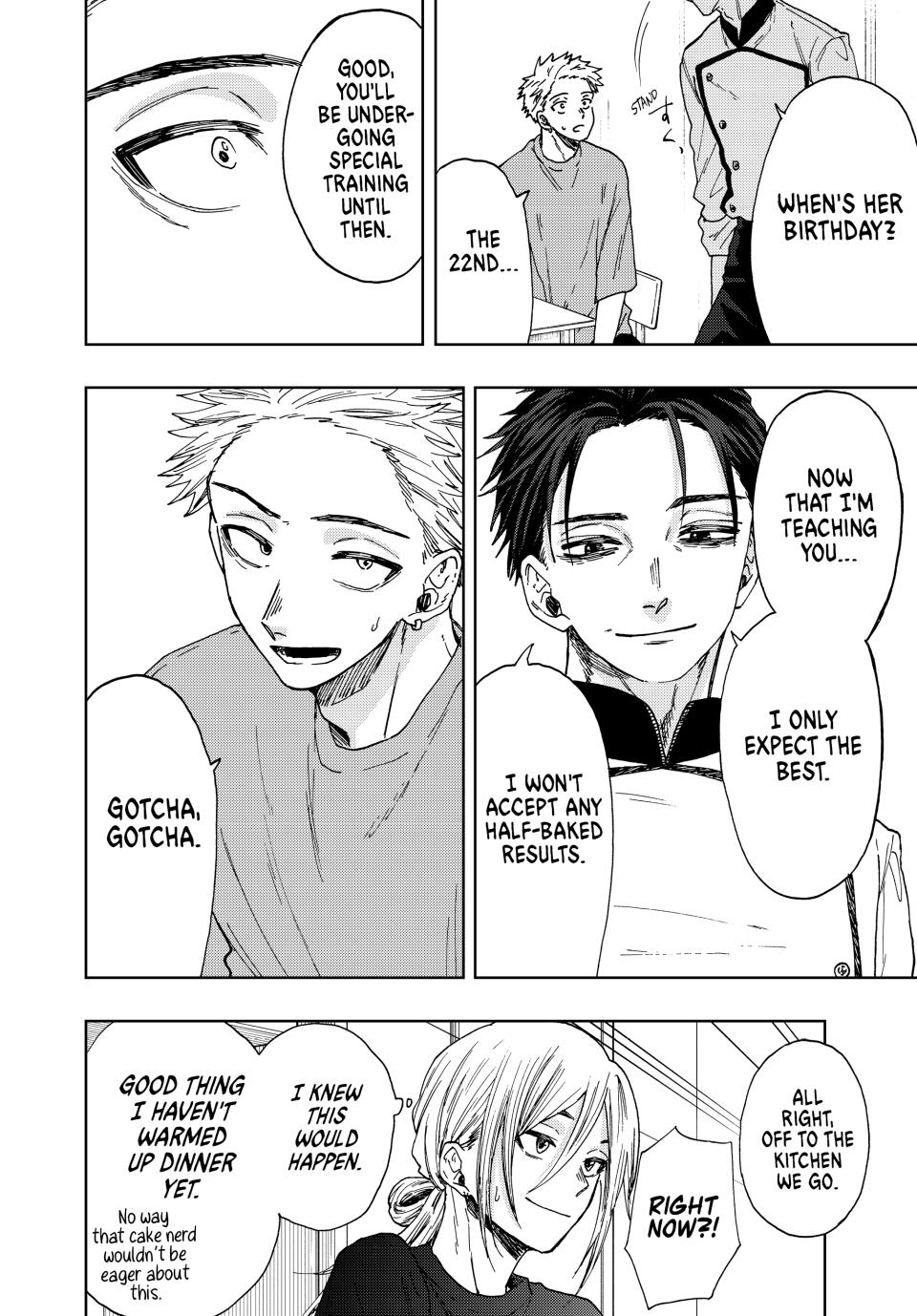 The Fragrant Flower Bloom with Dignity Manga Chapter 28 page 22 - Waguri-san's Birthday