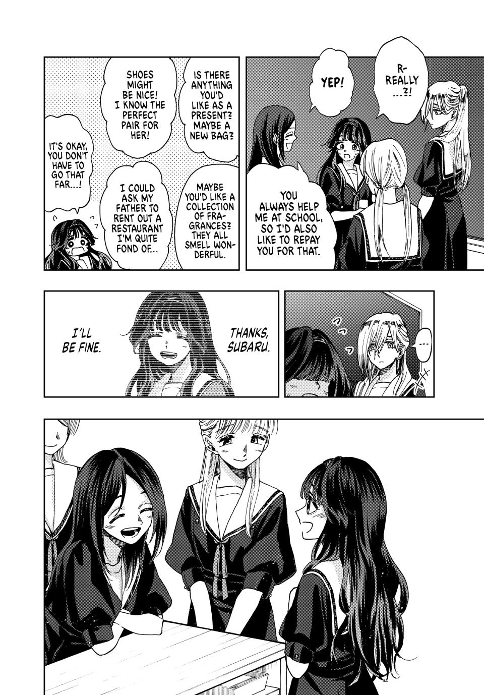 The Fragrant Flower Bloom with Dignity Manga Chapter 29 page 6 - July 22nd