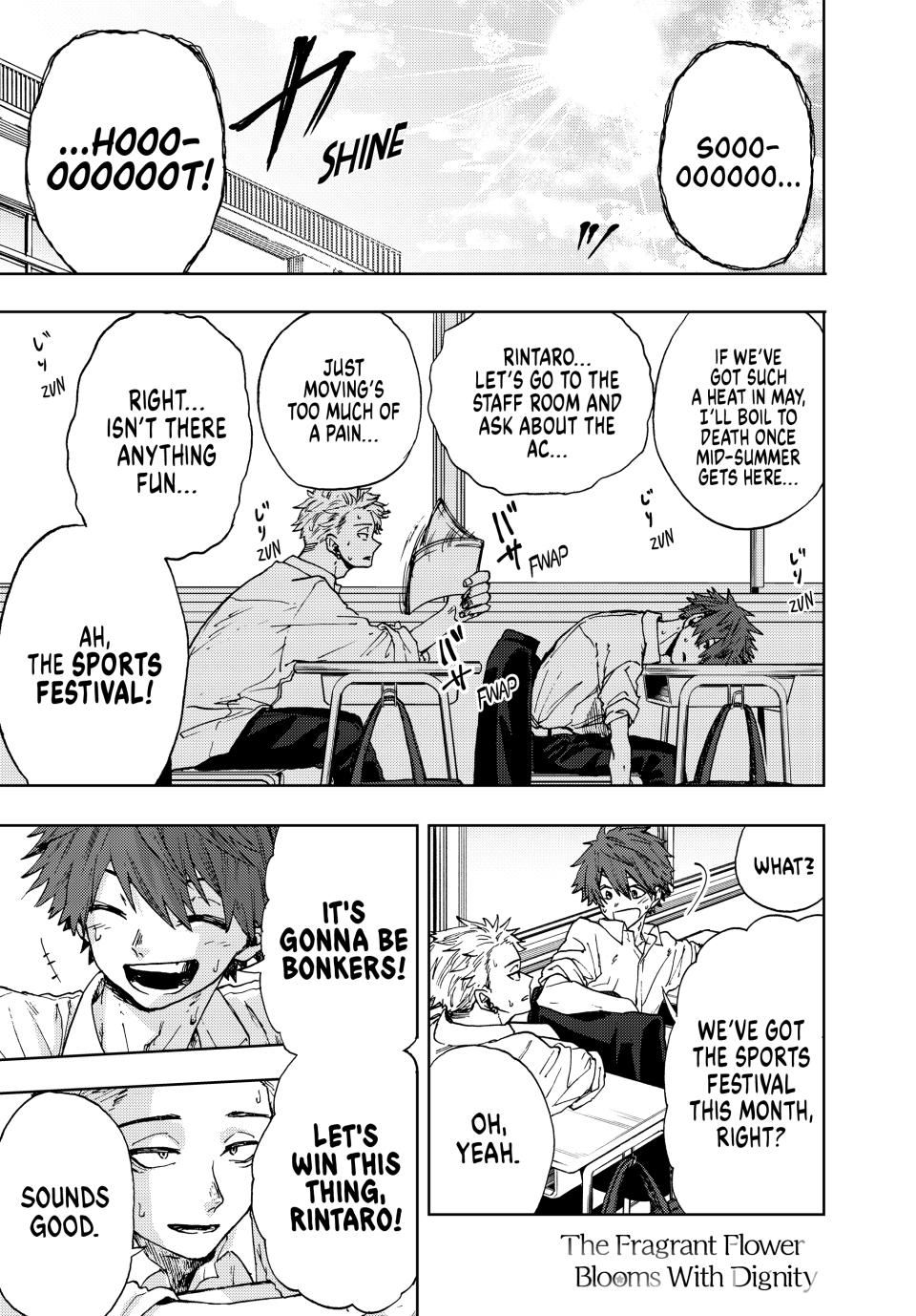 The Fragrant Flower Bloom with Dignity Manga Chapter 3 page 1 - Exam Crunch