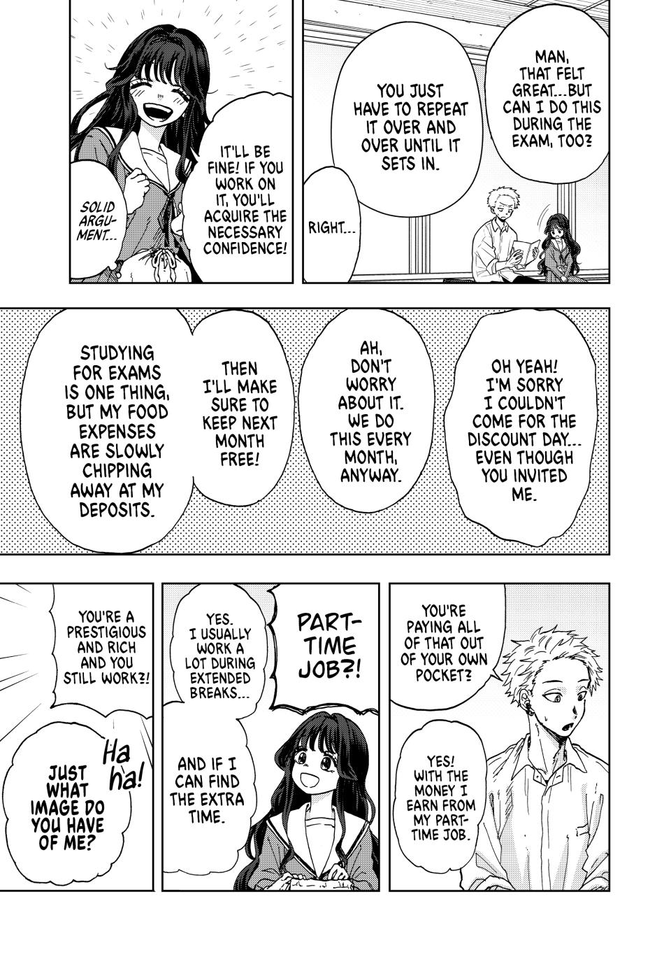 The Fragrant Flower Bloom with Dignity Manga Chapter 3 page 25 - Exam Crunch