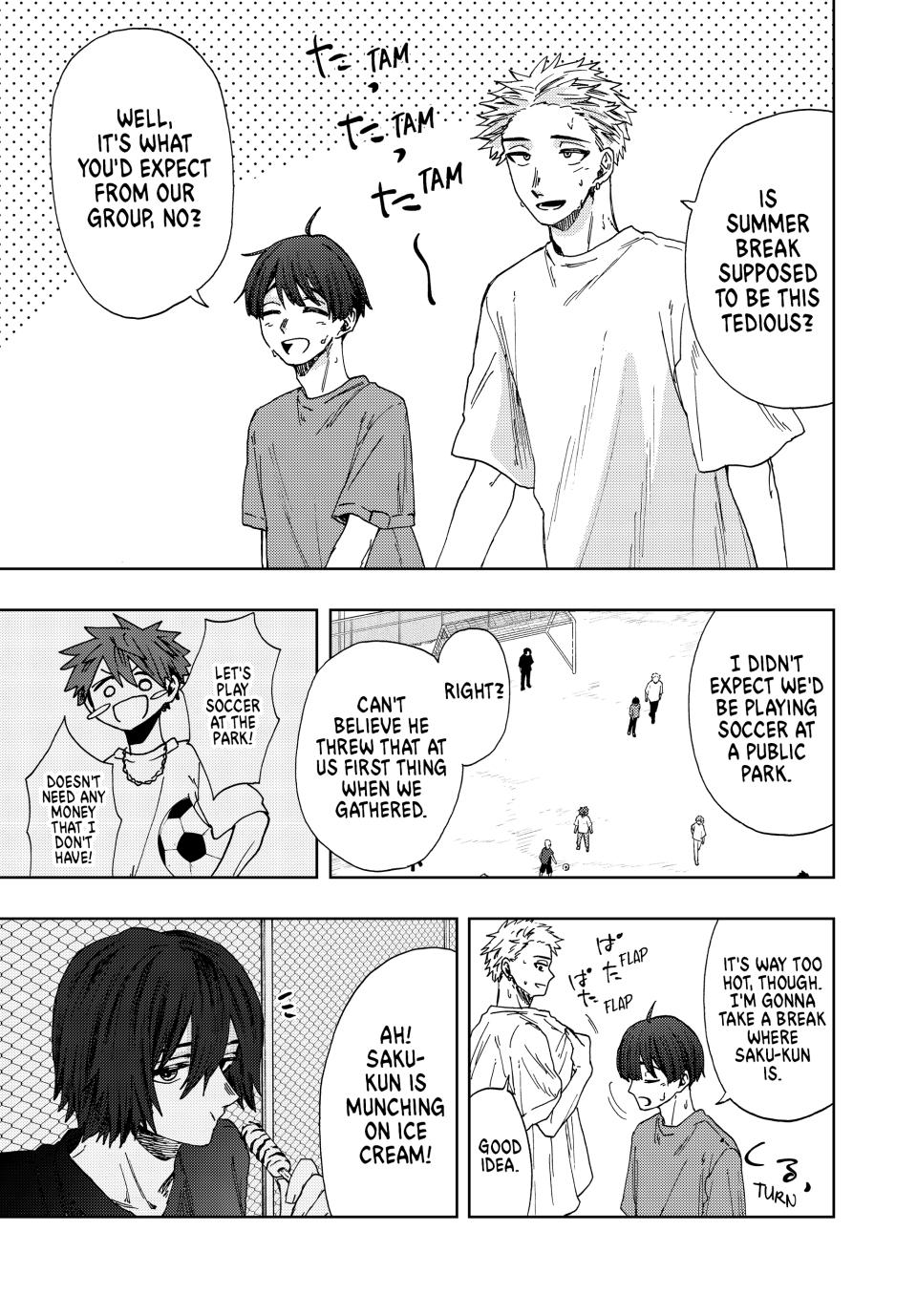 The Fragrant Flower Bloom with Dignity Manga Chapter 32 page 3 - How to Spend a Summer Break