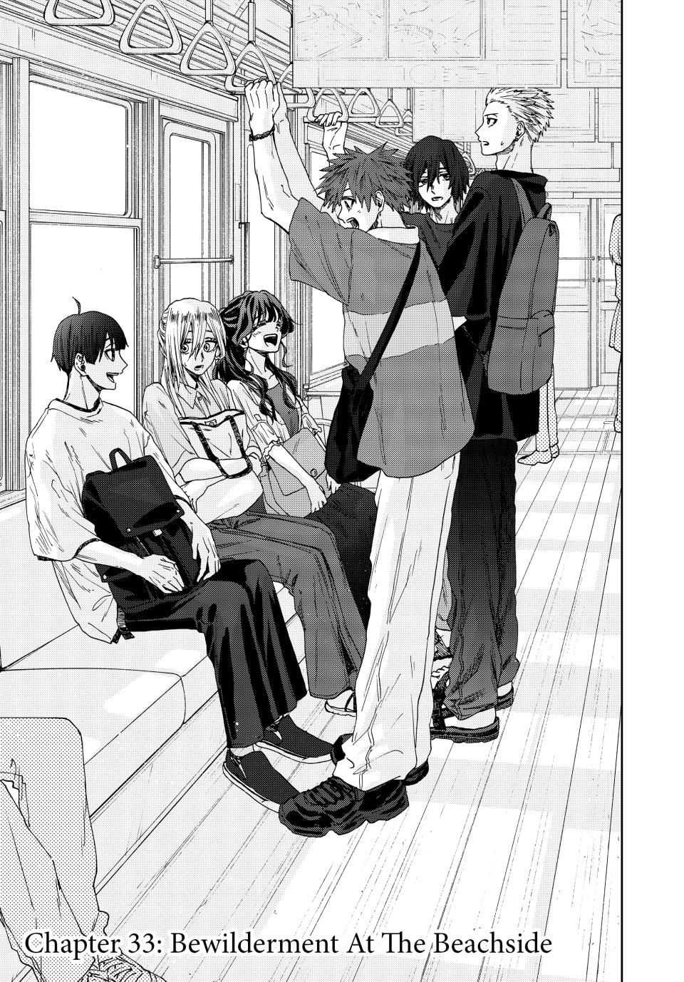 The Fragrant Flower Bloom with Dignity Manga Chapter 33 page 1 - Bewilderment at the Beachside