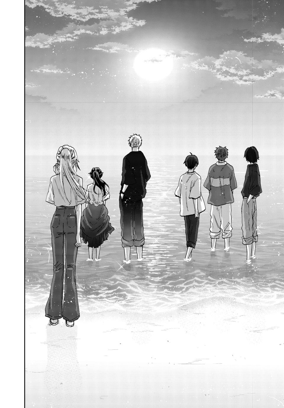 The Fragrant Flower Bloom with Dignity Manga Chapter 33 page 12 - Bewilderment at the Beachside