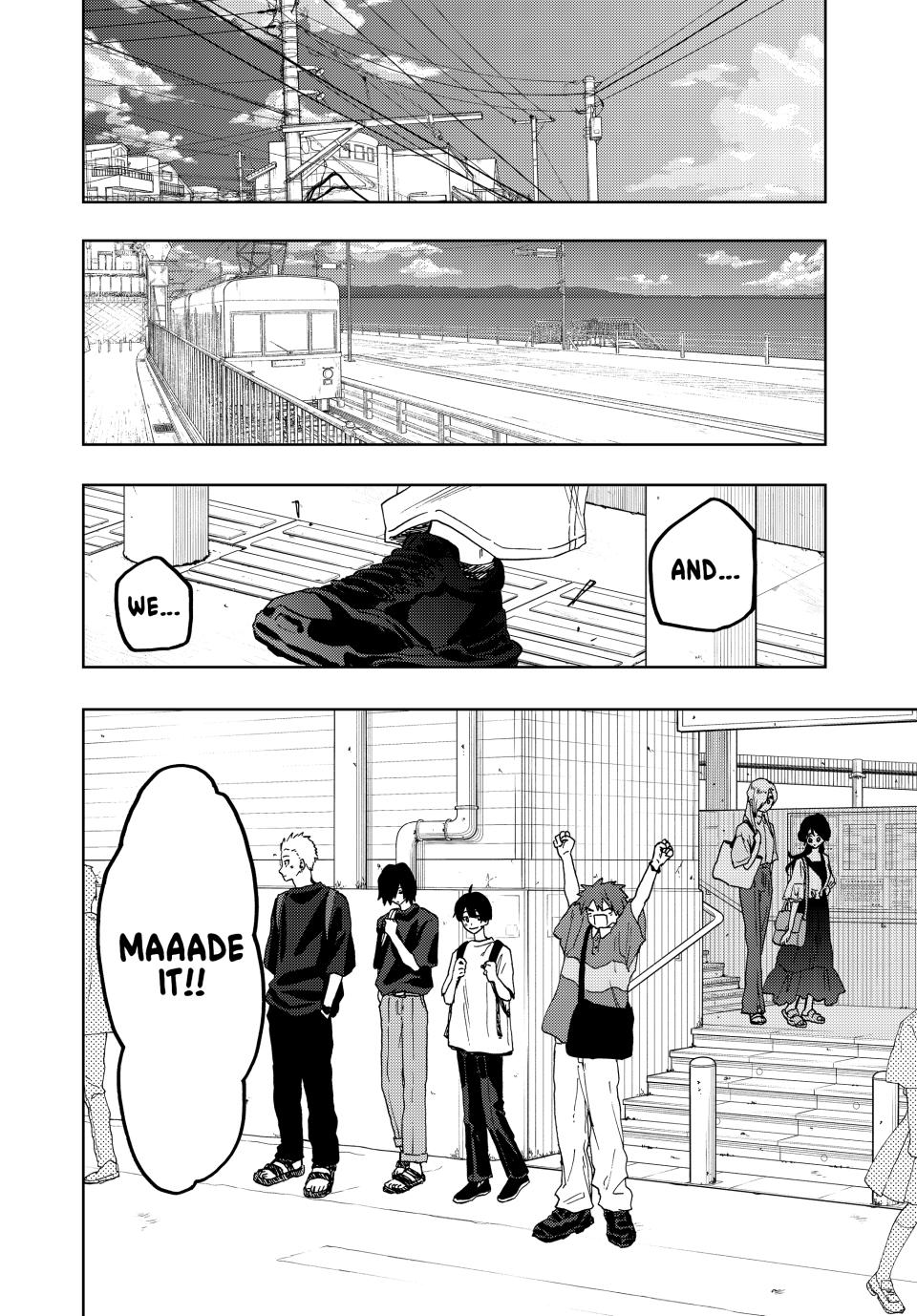 The Fragrant Flower Bloom with Dignity Manga Chapter 33 page 2 - Bewilderment at the Beachside