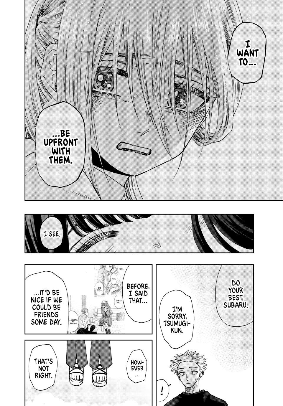 The Fragrant Flower Bloom with Dignity Manga Chapter 34 page 10 - I Want to Be Here