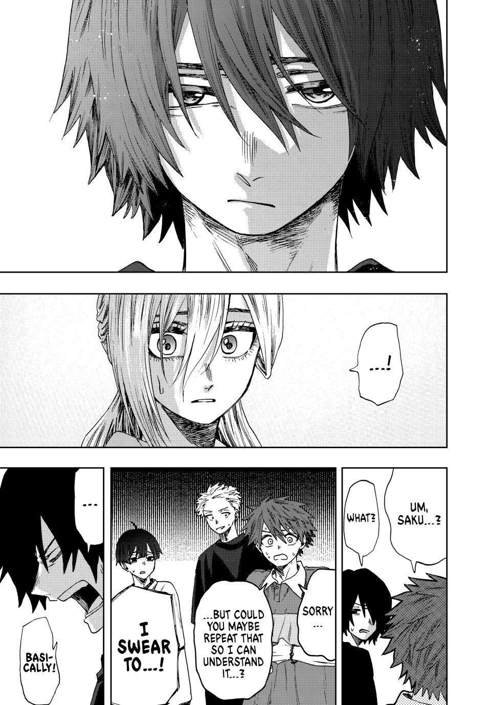 The Fragrant Flower Bloom with Dignity Manga Chapter 34 page 13 - I Want to Be Here