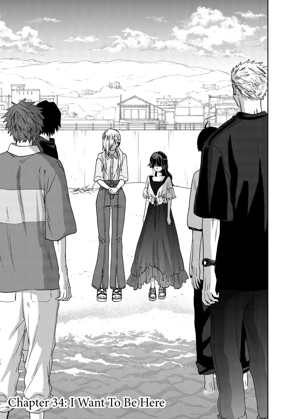 The Fragrant Flower Bloom with Dignity Manga Chapter 34 page 27 - I Want to Be Here