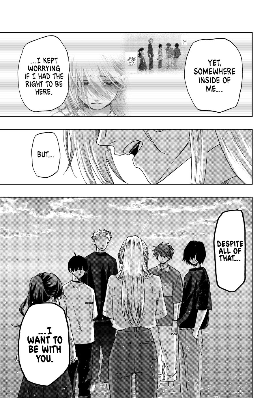 The Fragrant Flower Bloom with Dignity Manga Chapter 34 page 33 - I Want to Be Here