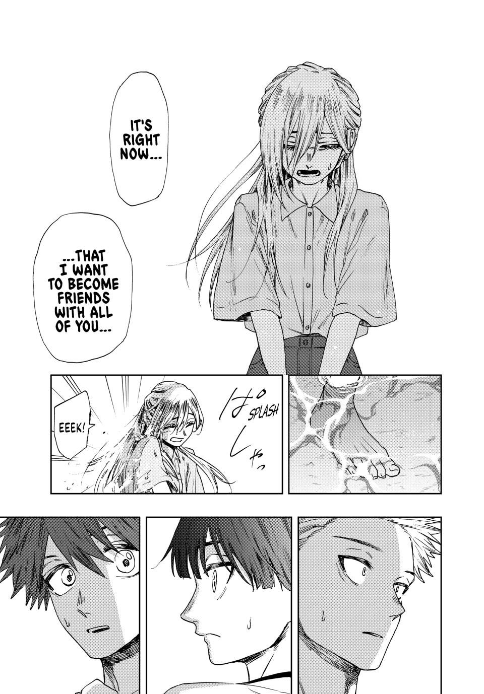 The Fragrant Flower Bloom with Dignity Manga Chapter 34 page 37 - I Want to Be Here