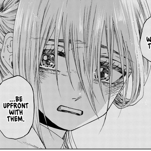 The Fragrant Flower Bloom with Dignity Manga Chapter 34 (I Want to Be Here) cover