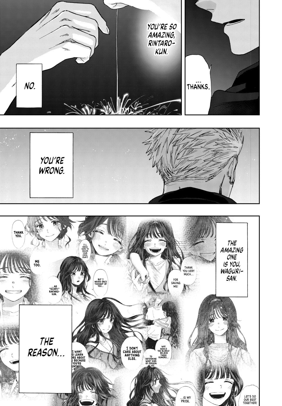 The Fragrant Flower Bloom with Dignity Manga Chapter 35 page 11 - Sparklers