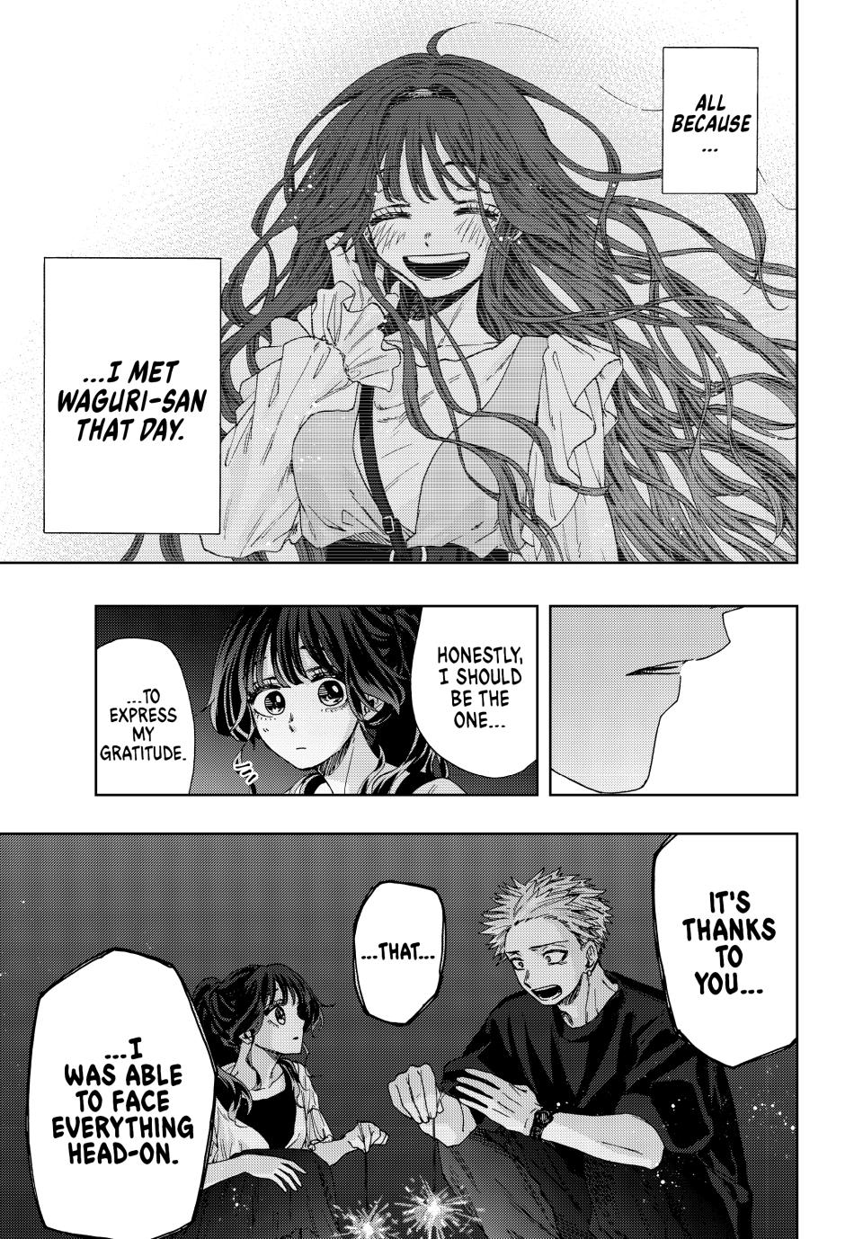 The Fragrant Flower Bloom with Dignity Manga Chapter 35 page 13 - Sparklers