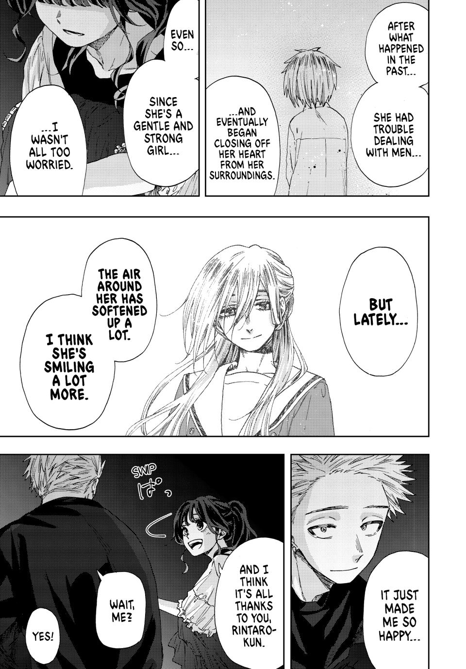 The Fragrant Flower Bloom with Dignity Manga Chapter 35 page 9 - Sparklers