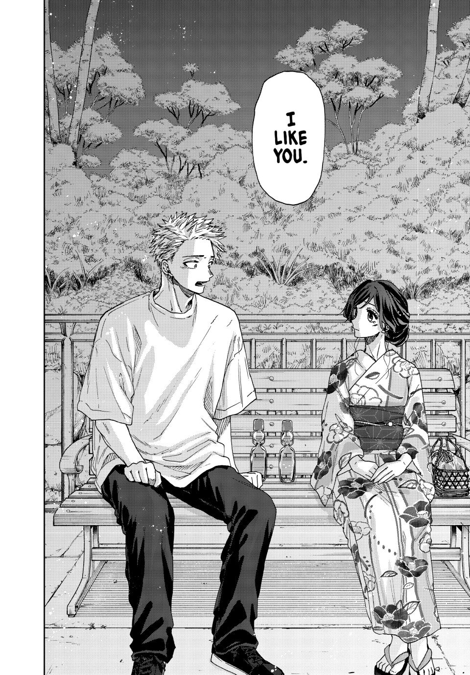 The Fragrant Flower Bloom with Dignity Manga Chapter 38 page 14 - Rintaro's Feelings