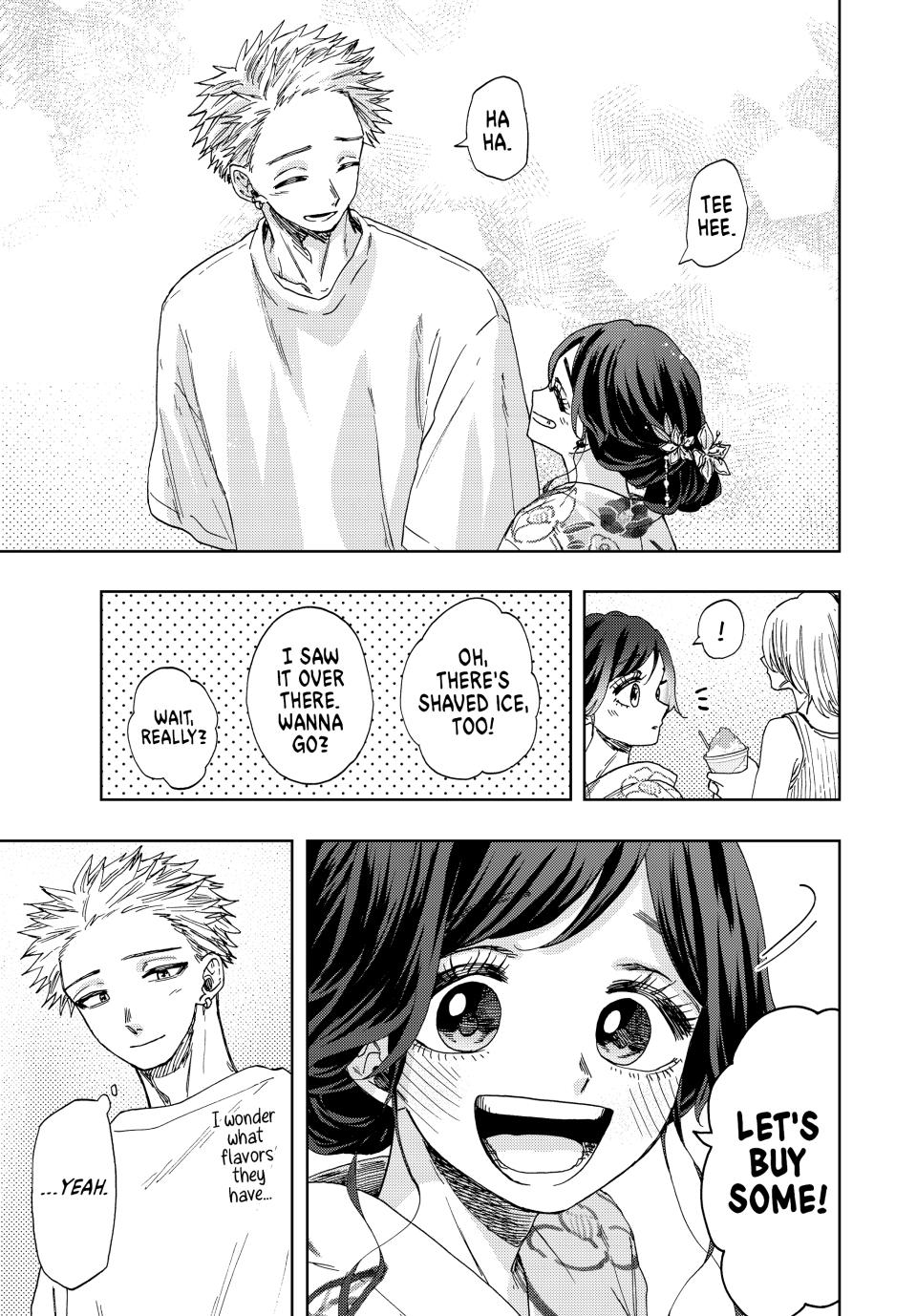 The Fragrant Flower Bloom with Dignity Manga Chapter 38 page 28 - Rintaro's Feelings