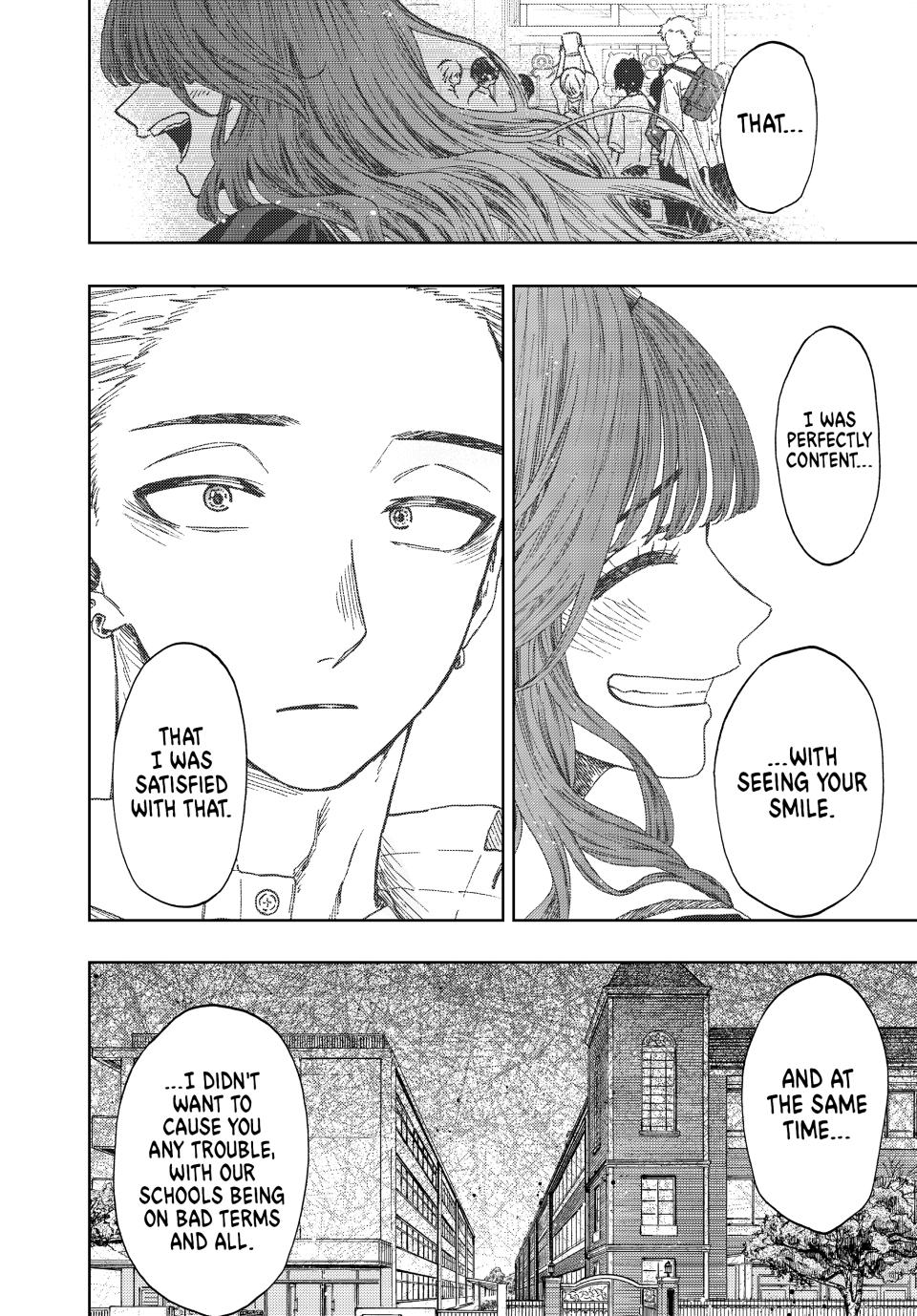 The Fragrant Flower Bloom with Dignity Manga Chapter 38 page 37 - Rintaro's Feelings