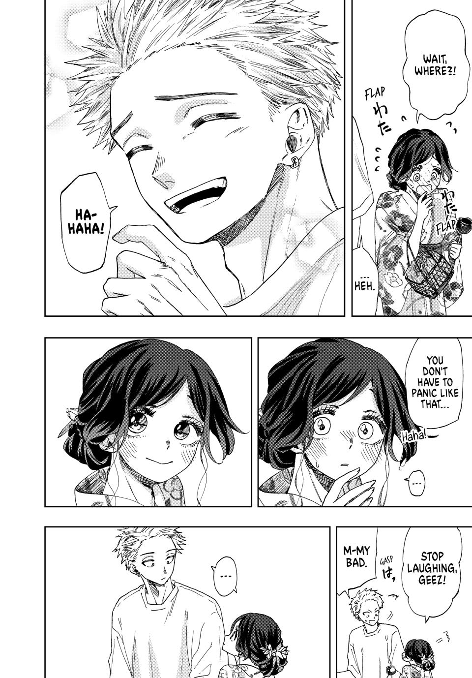 The Fragrant Flower Bloom with Dignity Manga Chapter 38 page 6 - Rintaro's Feelings