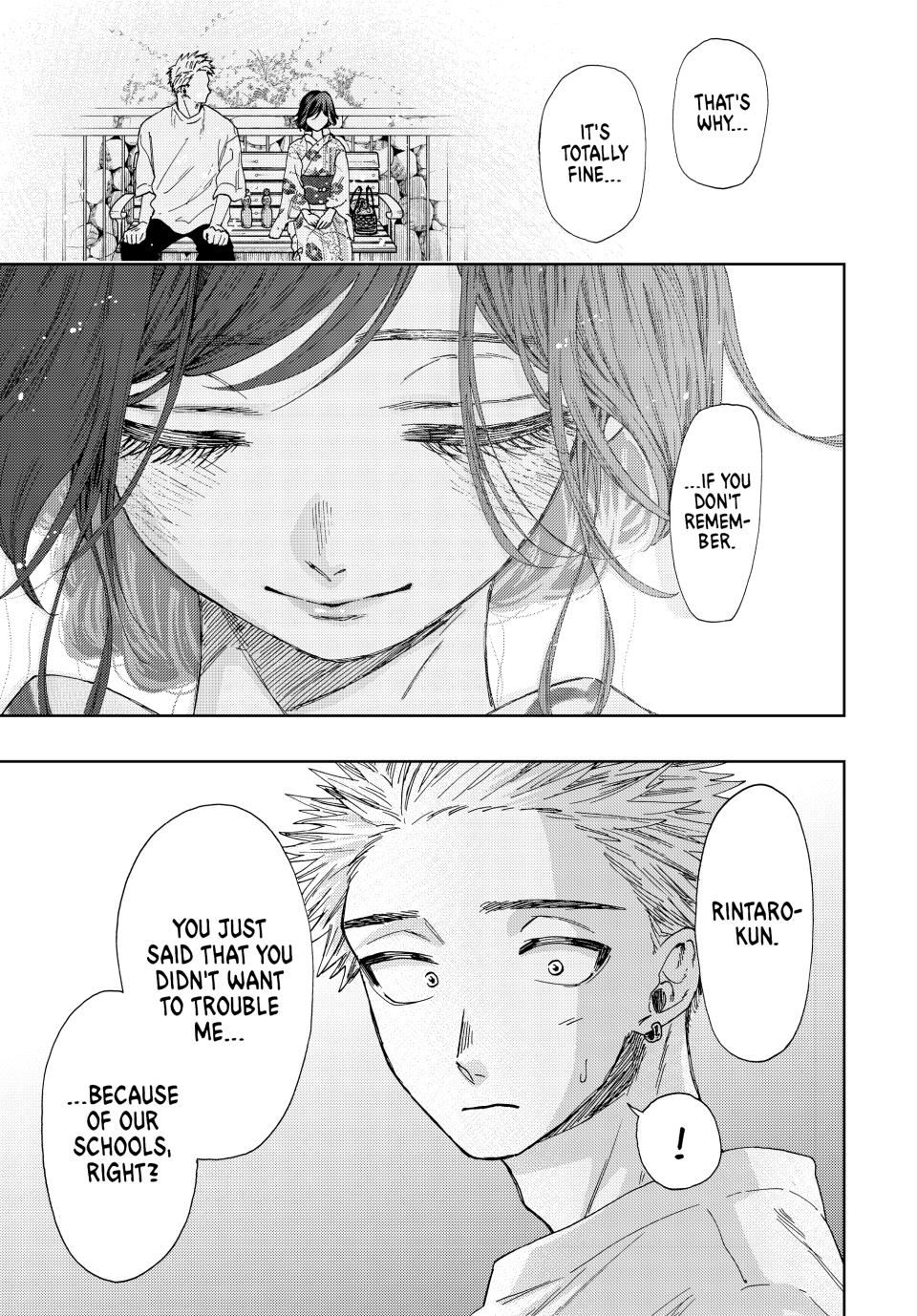 The Fragrant Flower Bloom with Dignity Manga Chapter 39 page 13 - Confession