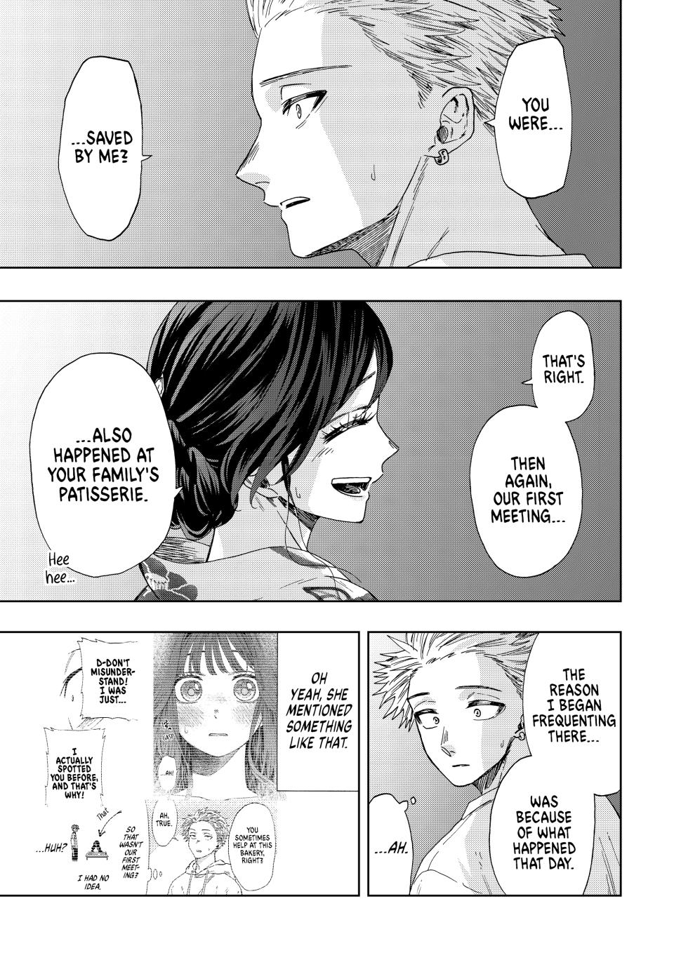 The Fragrant Flower Bloom with Dignity Manga Chapter 39 page 5 - Confession