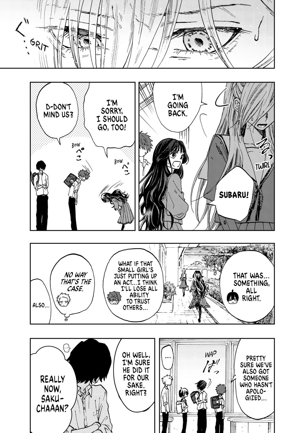 The Fragrant Flower Bloom with Dignity Manga Chapter 4 page 13 - Kaoruko's Friend