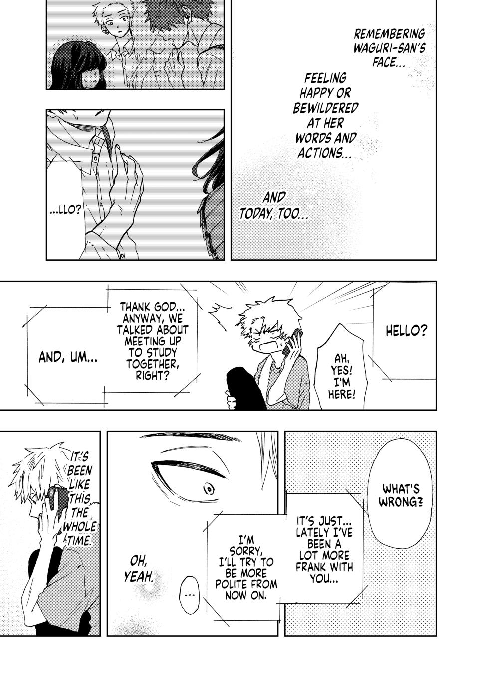 The Fragrant Flower Bloom with Dignity Manga Chapter 4 page 21 - Kaoruko's Friend