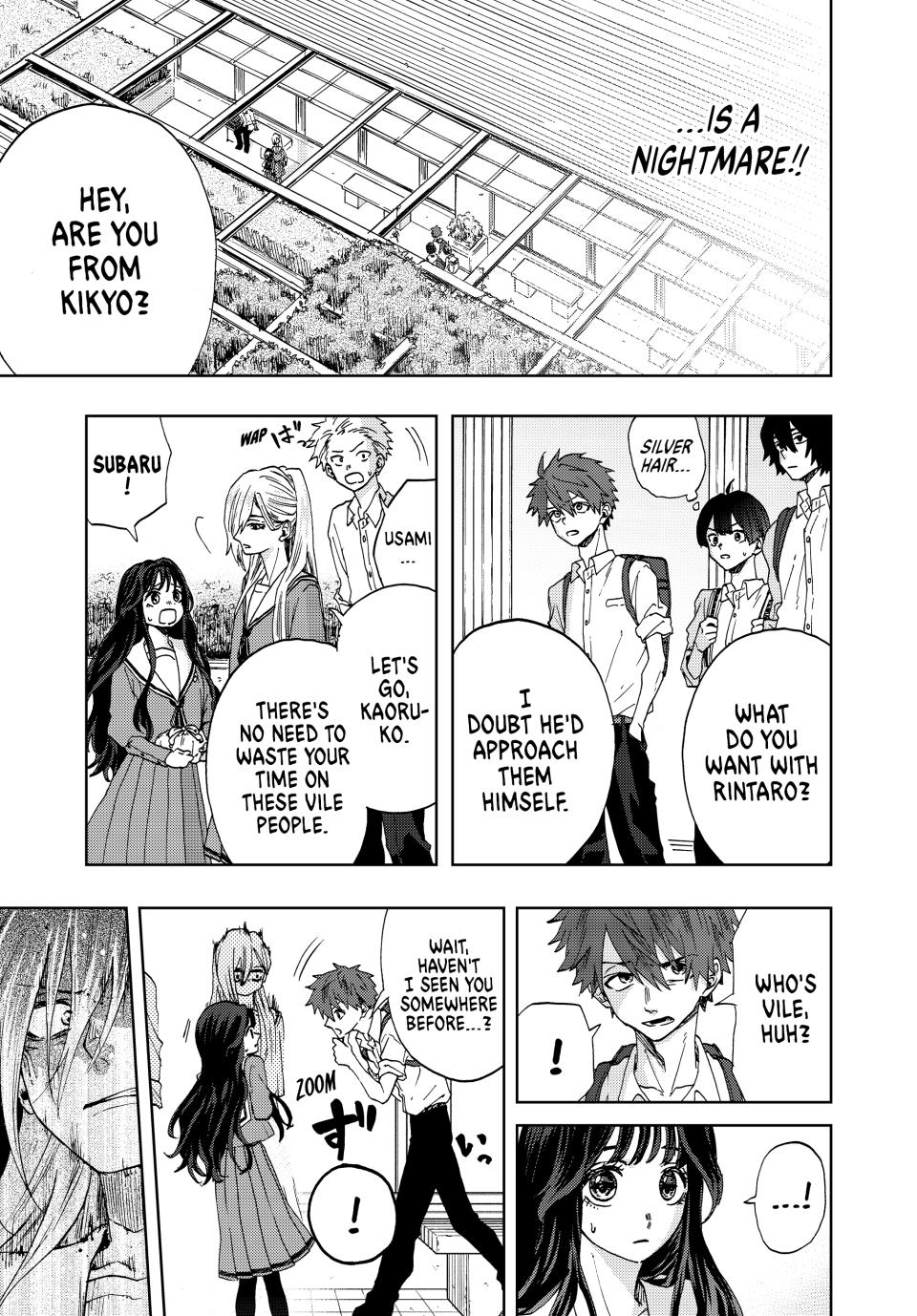 The Fragrant Flower Bloom with Dignity Manga Chapter 4 page 5 - Kaoruko's Friend