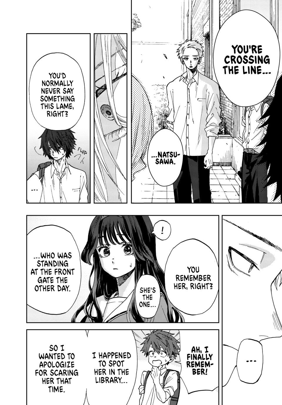 The Fragrant Flower Bloom with Dignity Manga Chapter 4 page 8 - Kaoruko's Friend